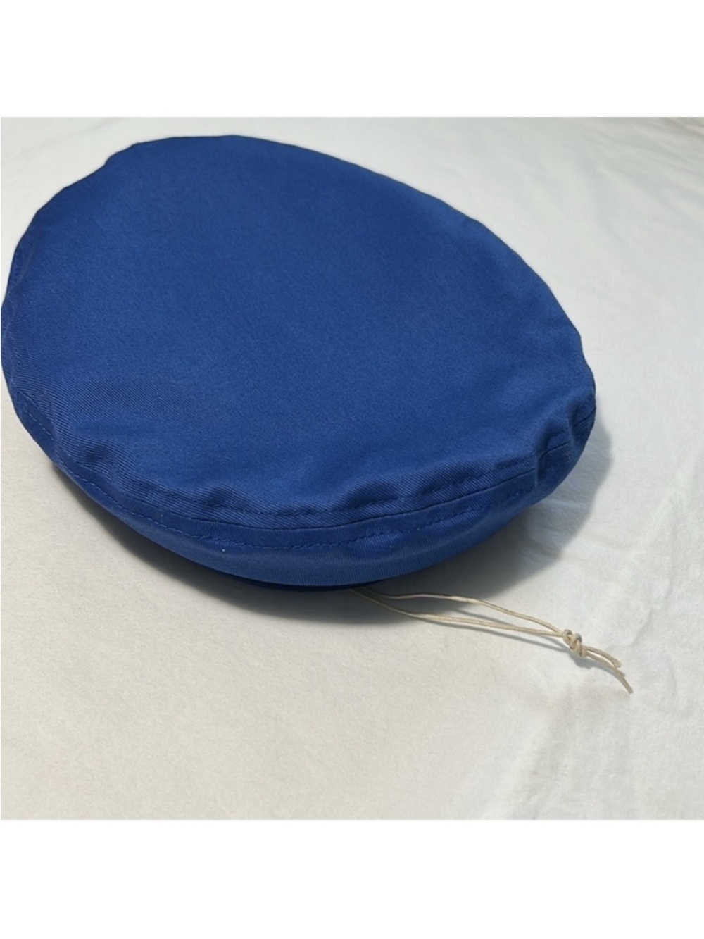 Free People Medium Hat x Mossant Yacht Club Marine Lieutenant Hat Blue Cotton - Picture 8 of 10